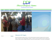 Tablet Screenshot of ddinigeria.org